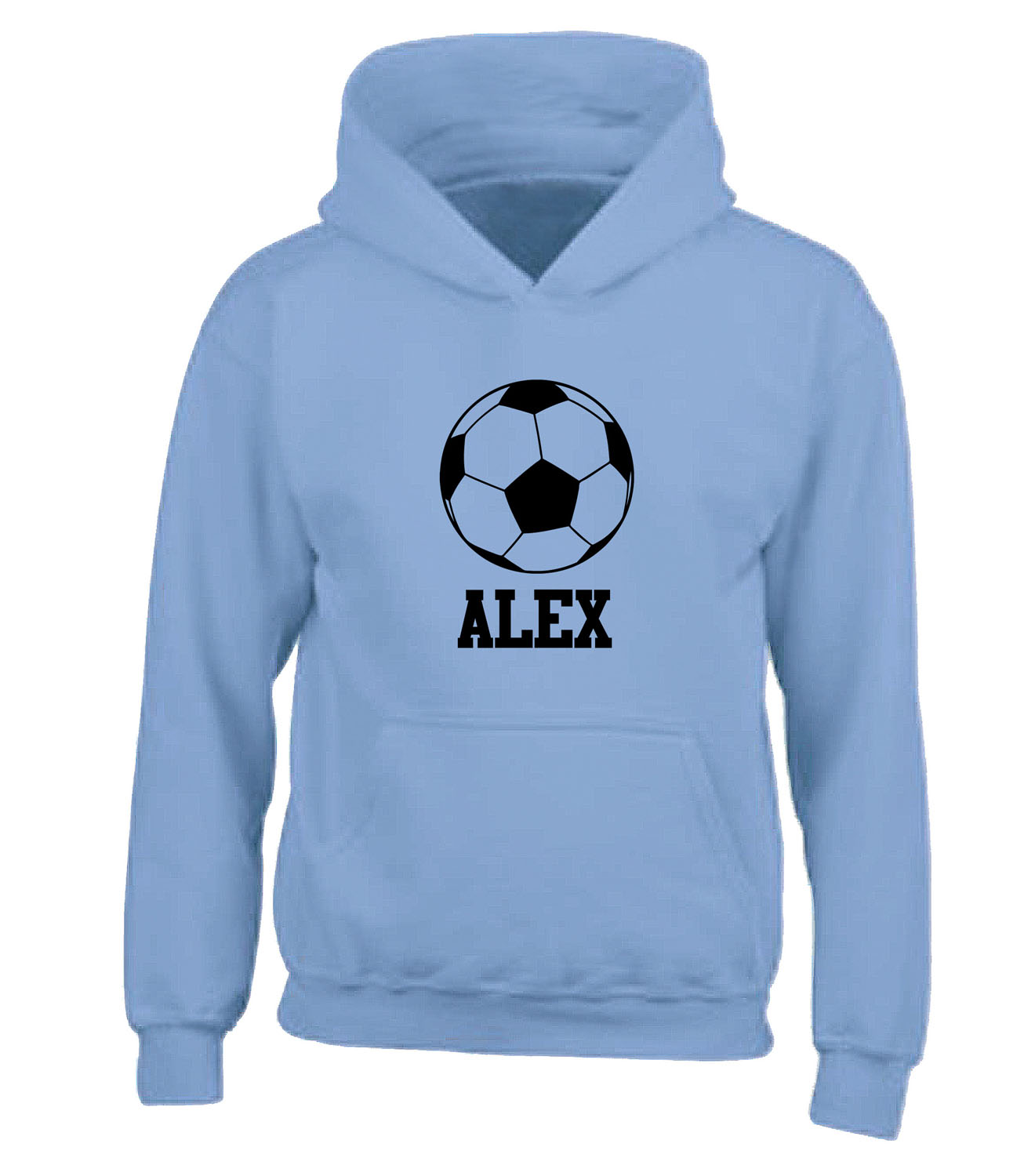 football shirt over hoodie