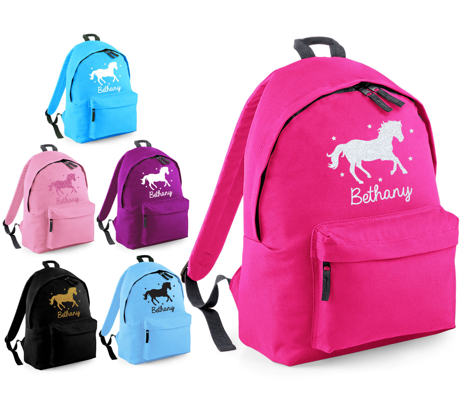 horse school bag